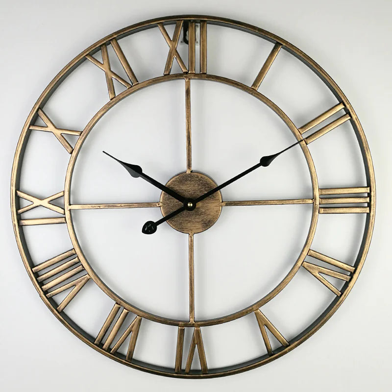Mechanical Cosmos Wall Clock β Silent Gear Motion