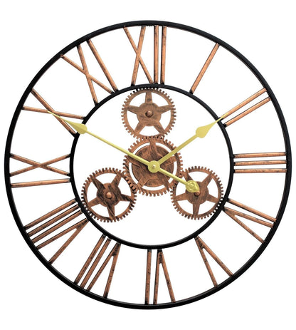 Mechanical Cosmos Wall Clock – Silent Gear Motion