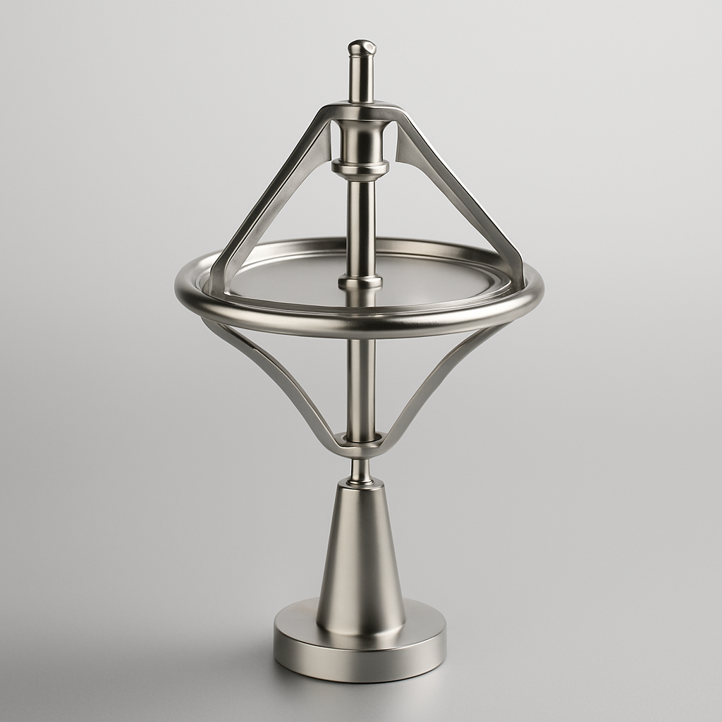 ✔ Lumon-Est Cosmic Gyroscope – Mechanical Anti-Gravity Motion Sculpture