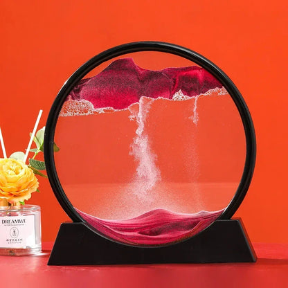 Kinetic Sandscape™ - Flowing Liquid Sand Art Frame