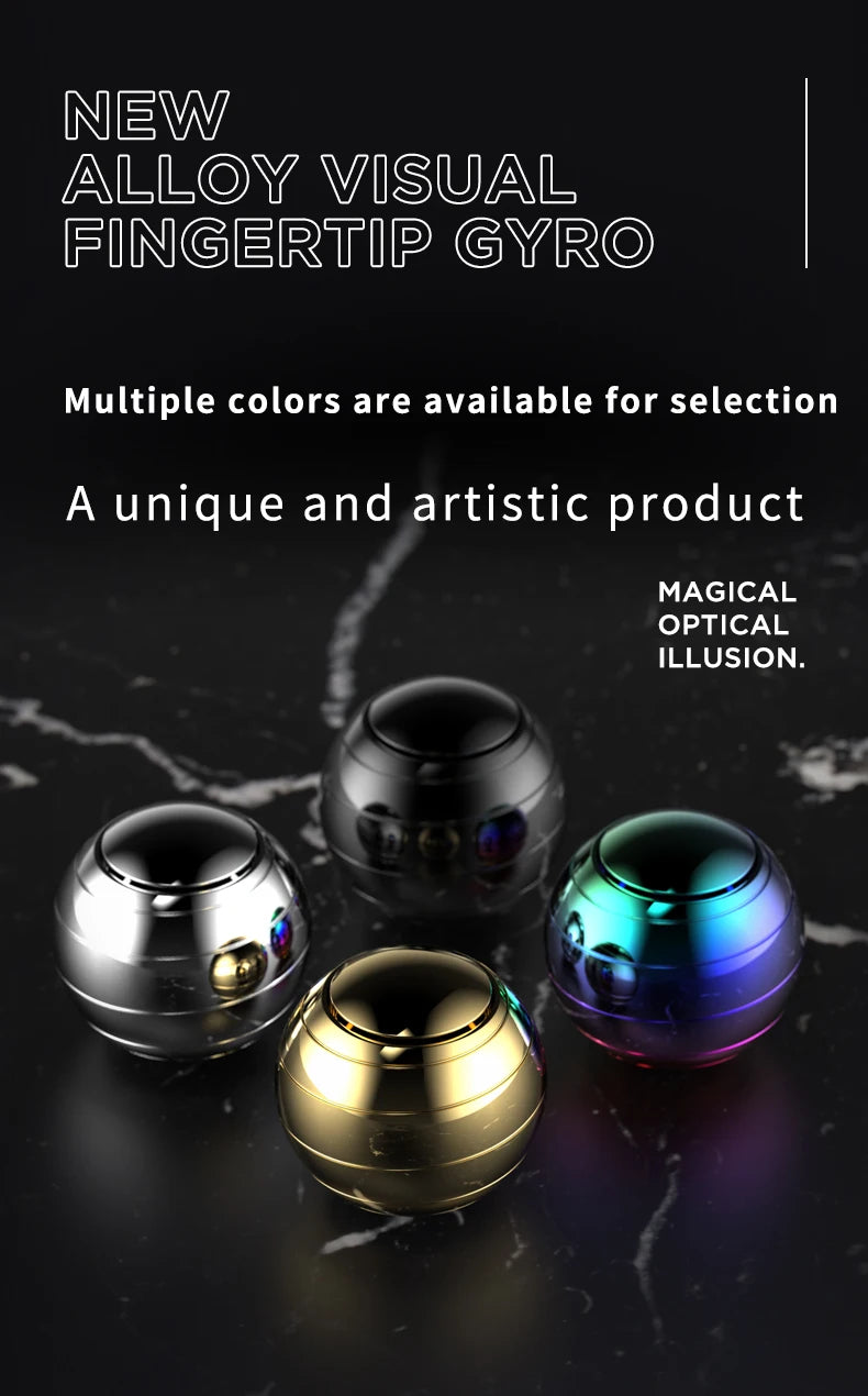 Nebula Core™ - Orbital Metal Desk Spinner