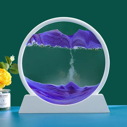Kinetic Sandscape™ - Flowing Liquid Sand Art Frame