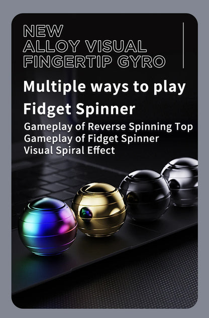 Nebula Core™ - Orbital Metal Desk Spinner