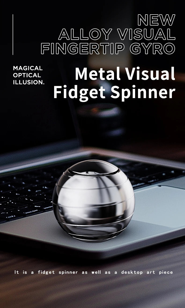 Nebula Core™ - Orbital Metal Desk Spinner