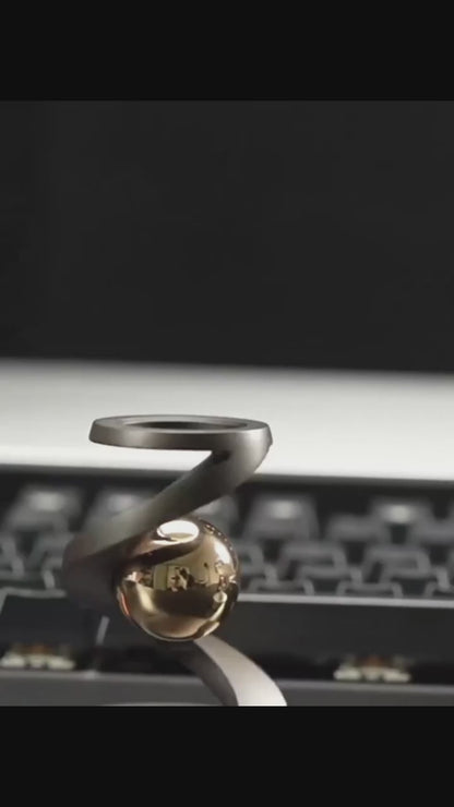 Gravity Engine™ - Premium Kinetic Gyroscope (Anti-Gravity Desk Toy)
